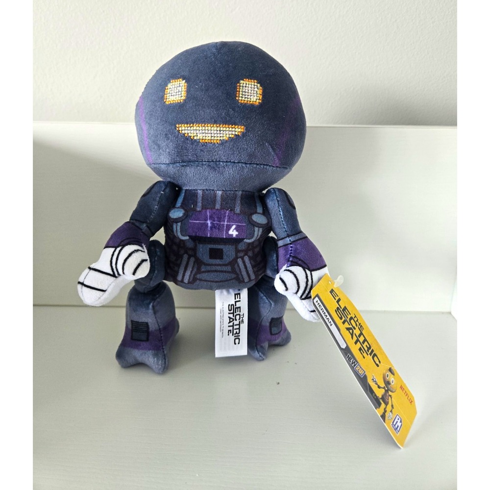 Netflix The Electric State HRM-4 Robot Plush 6-14 inches